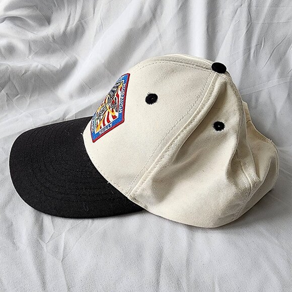NASA STS-104 Atlantis Space Shuttle Mission Patch Snapback Hat July 2001 Vintage - Picture 3 of 6